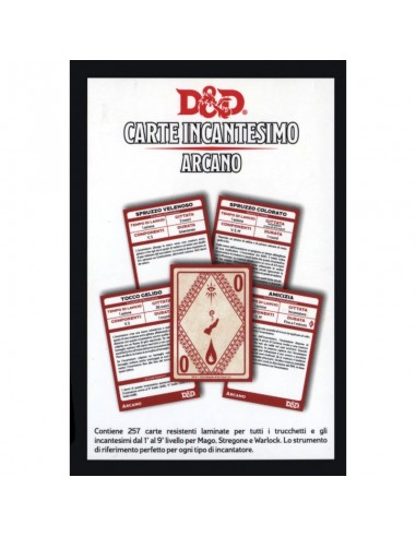 D&D 5a Edizione - Carte - Arcani