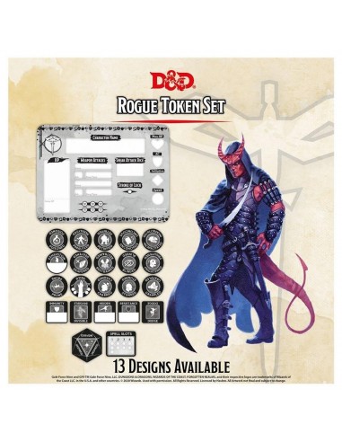 D&D Tokens & Combat Tile set -  Rogue